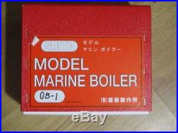 SAITO Steam Engine & Boiler Model Marine V2 & OB-1 set New from Japan (1000)