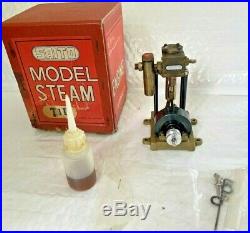 SAITO T-1D Steam engine for model ship marine boat single cylinder WithBOX & PARTS