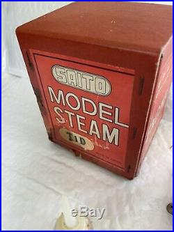 SAITO T-1D Steam engine for model ship marine boat single cylinder WithBOX & PARTS