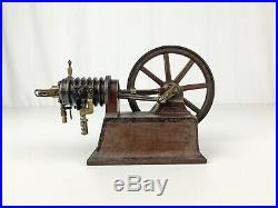 Schoenner German Side Crank Flame Ignition Gas Engine Model Toy Plank Otto steam