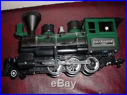 Scientific Toys Santa Fe Battery Operated train set-steam engine, cars, track