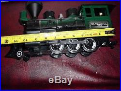 Scientific Toys Santa Fe Battery Operated train set-steam engine, cars, track