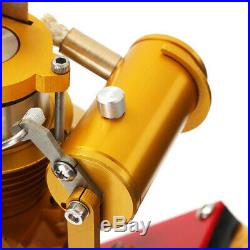 Single Cylinder V1-45 Stirling Engine Steam Power Model Mechanism Novel Toy
