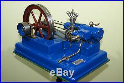 Stationary, working, Antique LARGE steam engine 1955 Dampfmaschine