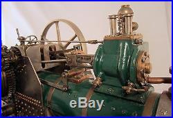 Steam Engine 1913 Burrells Of Thetford Scale Model Traction Engine Operates
