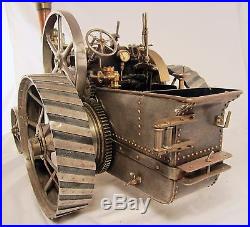 Steam Engine 1913 Burrells Of Thetford Scale Model Traction Engine Operates