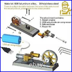 Steam Engine Model, Stirling Engine kit, Classroom Demonstration, Physics Deskt