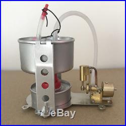 Steam Engine Model with Boiler DIY Marine Boat Car Model Power Generator Motor Toy