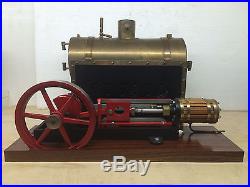 Steam Engine Motor Horizontal + Boiler