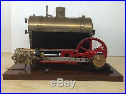 Steam Engine Motor Horizontal + Boiler