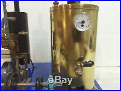 Steam Engine Twin Cylinder Wilesco Video