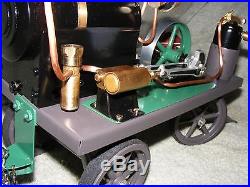 Steam Engine Wilesco D20 - Model on Wheels