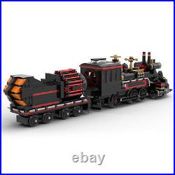 Steam Locomotive Time Train Model 882 Pieces from Movie about the Future