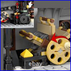 Steam Power Engine Model with Refined Interior from Steam Punk 3436 Parts