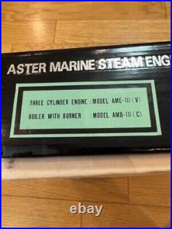 Steam engine 3-cylinder boiler burner for Aster Hobby Marine super valuable unus