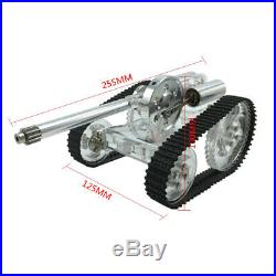 Stirling Engine Car Tank External Gas Micro Generator Car Steam Model Engine Toy