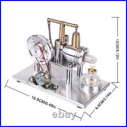 Stirling Engine Model DIY Steam STEM Toy for Children Learning Science Gift