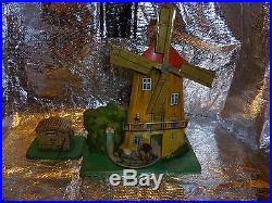 Tin Toy Steam Engine Windmill Flywheel Motor Live Steam