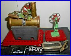 Toy Model Large Steam Engine With A Mamod Operating Press