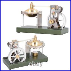 Transparent Steam Engine Model Physics Experiment Educational Toy For Class AA