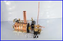 Twin Cylinder Marine Steam Engine + Boiler + Tank