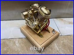 Twin V motorcycle engine model R28