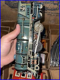 Unique Toys Postwar Electric Train Set #1951 Locomotive 1950 Box