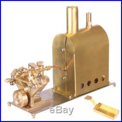 Universal Mini Pure Copper Steam Engine Model Toy Creative Gift Set with Boiler