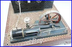 Vintage 1900's German Ernest Plank Large Live Steam Engine Toy Dampfmaschine