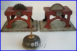 VINTAGE 1920s BING STEAM ENGINE BRASS AND CAST IRON WITH EXTRAS