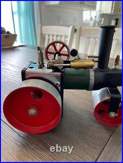 VINTAGE 1960's MAMOD STEAM ROLLER AND STEAM TRACTION ENGINE TRACTORS England