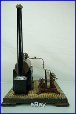 Vintage Early 1900's German Ernest Plank Live Steam Engine Toy Dampfmaschine