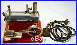 VINTAGE EMPIRE TOYS ELECTRIC LIVE STEAM ENGINE BOILER No. 43 With WORKING CORD