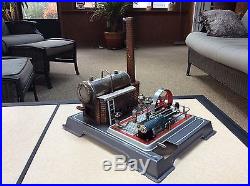 Vintage German Toy Steam Engine Plant Wow