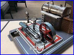 Vintage German Toy Steam Engine Plant Wow