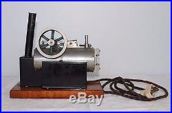 Vintage Jensen Model 35 Iron Fly Wheel Toy Steam Engine