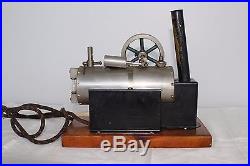 Vintage Jensen Model 35 Iron Fly Wheel Toy Steam Engine