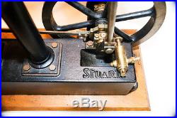 Vintage Large Stuart Steam Engine Rare
