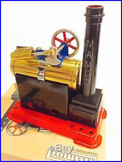Vintage Mamod Model Sp-1 Horizontal Steam Engine Never Used Orig Box ++++