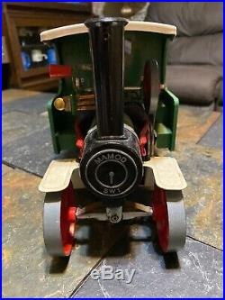 VINTAGE Mamod Steam Engine Tractor Wagon SW1 Metal toy Antique steam engine toy
