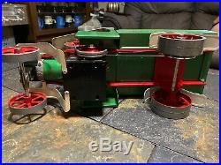 VINTAGE Mamod Steam Engine Tractor Wagon SW1 Metal toy Antique steam engine toy