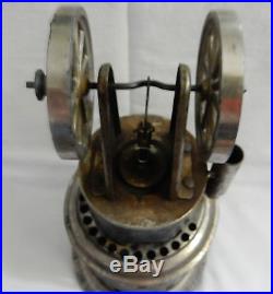 VINTAGE WEEDEN CALORIC OR HOT AIR DOUBLE WHEEL TOY STEAM ENGINE #22