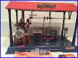 VINTAGE WILESCO D 141 Live Steam Engine Workshop Toy Made in Germany