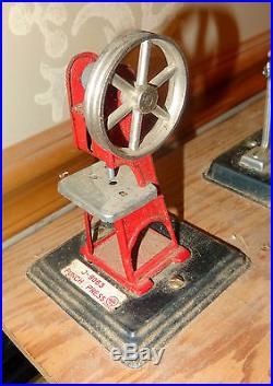 Vintage Wilesco Steam Engine Toy Made In Germany With Marx Machine Shop Nice