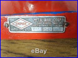 Vintage 1921 Empire Metal Ware Corp Model B31 Toy Steam Engine Beautiful Working