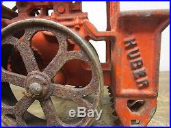 Vintage 1930s Hubley Huber Steam Engine Roller Cast Iron Toy