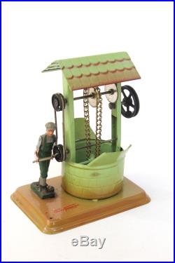 Vintage 1950s Fleischmann Well Western Germany Steam Engine Toy