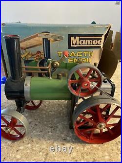 Vintage 1960's Mamod Traction Engine Steam Engine Tractor TE1A withbox