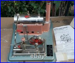 Vintage 1976 JENSEN MFG CO Steam Engine #75 with Original Box & Dry Fuel, Penzoil