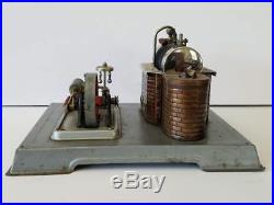 Vintage 60's Wilesco Miniature Marine Steam Engine West Germany 10x8x5.5 Works